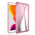 For iPad Air 3 10.5 2019 Clear Acrylic Hybrid TPU Tablet Case(Pink) - 1