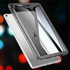 For iPad Air 3 10.5 2019 Clear Acrylic Hybrid TPU Tablet Case(Black) - 2