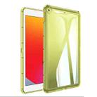 For iPad Air / Air 2 / 9.7 2018 Clear Acrylic Hybrid TPU Tablet Case(Yellow) - 1
