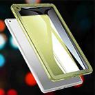 For iPad Air / Air 2 / 9.7 2018 Clear Acrylic Hybrid TPU Tablet Case(Yellow) - 2