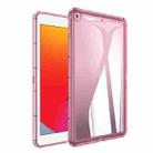 For iPad Air / Air 2 / 9.7 2018 Clear Acrylic Hybrid TPU Tablet Case(Pink) - 1