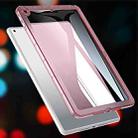 For iPad Air / Air 2 / 9.7 2018 Clear Acrylic Hybrid TPU Tablet Case(Pink) - 2