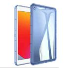 For iPad Air / Air 2 / 9.7 2018 Clear Acrylic Hybrid TPU Tablet Case(Blue) - 1