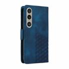 For Sony Xperia 1 VI Embossed Rhombus Starry Leather Phone Case(Blue) - 3