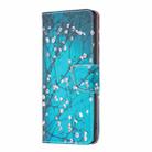 For OPPO Reno12 Pro Global Colored Drawing Pattern Leather Phone Case(Plum Blossom) - 3