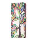 For OPPO Reno12 Global Colored Drawing Pattern Leather Phone Case(Tree Life) - 3
