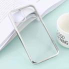 For iPhone 12 / 12 Pro Ultra-thin Plating TPU Protective Soft Case(Silver) - 1