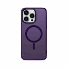 For iPhone 15 Pro Max Colorful MagSafe PC + TPU Phone Case(Purple) - 3