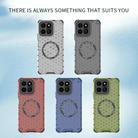 For Honor Play 60 Plus 5G Honeycomb Magnetic Ring Shockproof Phone Case(Red) - 2