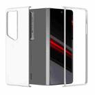 For Honor Magic V2 RSR Porsche Design Full Coverage Skin Feel PC Phone Case(White) - 1