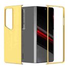 For Honor Magic V2 RSR Porsche Design Full Coverage Skin Feel PC Phone Case(Yellow) - 1