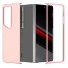 For Honor Magic V2 RSR Porsche Design Full Coverage Skin Feel PC Phone Case(Pink) - 1