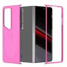 For Honor Magic V2 RSR Porsche Design Full Coverage Skin Feel PC Phone Case(Rose Red) - 1