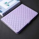 For Lenovo Tab M10 Plus 10.6 3rd Gen Rhombus Lattice Leather Smart Tablet Case(Purple) - 2
