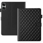 For Xiaomi Redmi Pad Pro 12.1 Rhombus Lattice Leather Tablet Case(Black) - 3