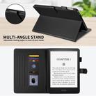 For Amazon Kindle Paperwhite 12th Gen 2024 Rhombus Lattice Leather Tablet Case(Black) - 3