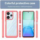 For Xiaomi Poco M6 4G Colorful Series Acrylic Hybrid TPU Phone Case(Red) - 2