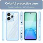 For Xiaomi Poco M6 4G Colorful Series Acrylic Hybrid TPU Phone Case(Blue) - 2