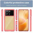 For Xiaomi Poco X6 Pro 5G Colorful Series Acrylic Hybrid TPU Phone Case(Red) - 2