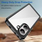 For Xiaomi Poco X7 Pro Colorful Series Acrylic Hybrid TPU Phone Case(Black) - 3