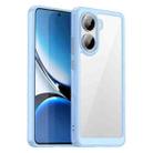 For Xiaomi Poco X7 Pro Colorful Series Acrylic Hybrid TPU Phone Case(Blue) - 1