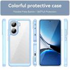 For Xiaomi Poco X7 Pro Colorful Series Acrylic Hybrid TPU Phone Case(Blue) - 2