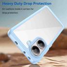 For Xiaomi Poco X7 Pro Colorful Series Acrylic Hybrid TPU Phone Case(Blue) - 3
