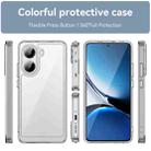 For Xiaomi Poco X7 Pro Colorful Series Acrylic Hybrid TPU Phone Case(Transparent) - 2