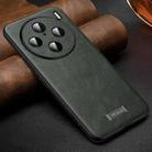 For vivo X100s Pro / X100 Pro SULADA Shockproof TPU + Handmade Leather Phone Case(Green) - 1