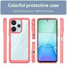 For Xiaomi Redmi Note 13R Colorful Series Acrylic Hybrid TPU Phone Case(Red) - 2