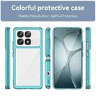 For Redmi K70 Ultra Colorful Series Acrylic Hybrid TPU Phone Case(Transparent Blue) - 2