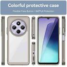 For Redmi 14C 4G Colorful Series Acrylic Hybrid TPU Phone Case(Transparent Grey) - 2