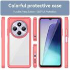 For Redmi 14R Colorful Series Acrylic Hybrid TPU Phone Case(Red) - 2