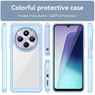 For Redmi 14R Colorful Series Acrylic Hybrid TPU Phone Case(Blue) - 2