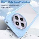 For Redmi 14R Colorful Series Acrylic Hybrid TPU Phone Case(Blue) - 3