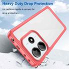 For Redmi Note 14 5G Colorful Series Acrylic Hybrid TPU Phone Case(Red) - 3