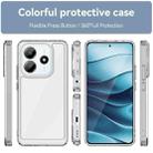 For Redmi Note 14 5G Colorful Series Acrylic Hybrid TPU Phone Case(Transparent) - 2
