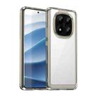 For Redmi Note 14 Pro+ 5G Colorful Series Acrylic Hybrid TPU Phone Case(Transparent Grey) - 1