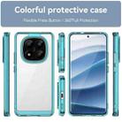 For Redmi Note 14 Pro+ 5G Colorful Series Acrylic Hybrid TPU Phone Case(Transparent Blue) - 2