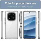 For Redmi Note 14 Pro+ 5G Colorful Series Acrylic Hybrid TPU Phone Case(Transparent) - 2