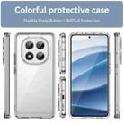 For Redmi Note 14 Pro 5G Colorful Series Acrylic Hybrid TPU Phone Case(Transparent) - 2