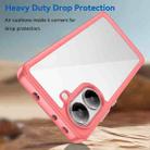 For Redmi Turbo 4 Colorful Series Acrylic Hybrid TPU Phone Case(Red) - 3