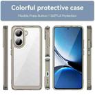 For Redmi Turbo 4 Colorful Series Acrylic Hybrid TPU Phone Case(Transparent Grey) - 2