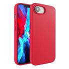 For iPhone 16e Wheat Straw TPU Phone Case(Red) - 1