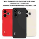 For Xiaomi Redmi 13 4G Global IMAK UC-4 Series Straight Edge TPU Soft Phone Case(Black) - 3
