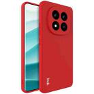 For Redmi Note 14 Pro+ 5G IMAK UC-4 Series Straight Edge TPU Soft Phone Case(Red) - 1