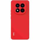 For Redmi Note 14 Pro+ 5G IMAK UC-4 Series Straight Edge TPU Soft Phone Case(Red) - 2