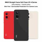 For OPPO K12x imak UC-4 Series Straight Edge TPU Phone Case(Red) - 3