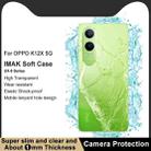 For OPPO K12x imak UX-5 Series Transparent Shockproof TPU Protective Case(Transparent) - 3