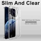 For Redmi K80 Ultra imak UX-5 Series Super Slim Transparent Shockproof TPU Protective Case(Transparent) - 3